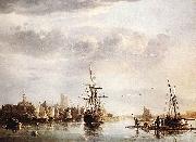Aelbert Cuyp Ansicht von Dordrecht oil painting